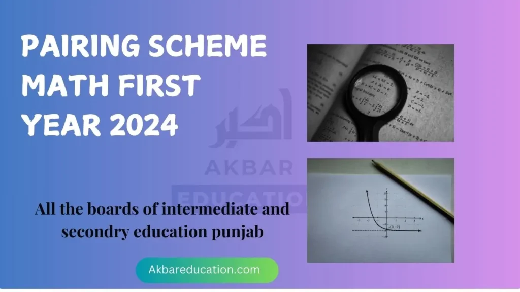 PAIRING-SCHEMe-math-1ST-YEAR-2024