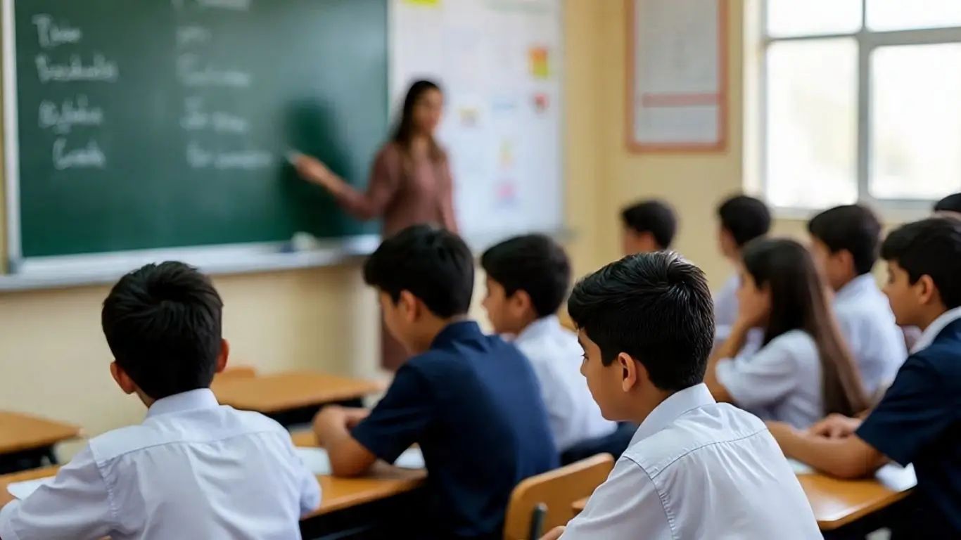student in class after school reopening schedule