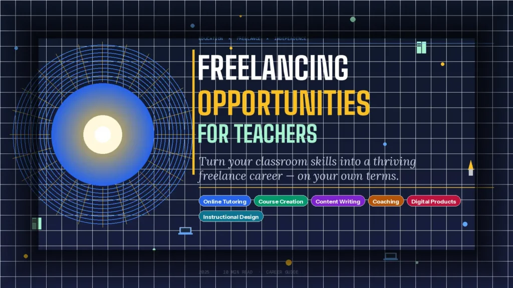 freelance careers for teachers